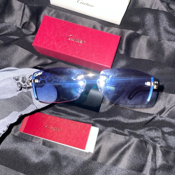 CARTIER GLASSES BUFFALO HORN (BEST OFFER) - Picture 3 of 4